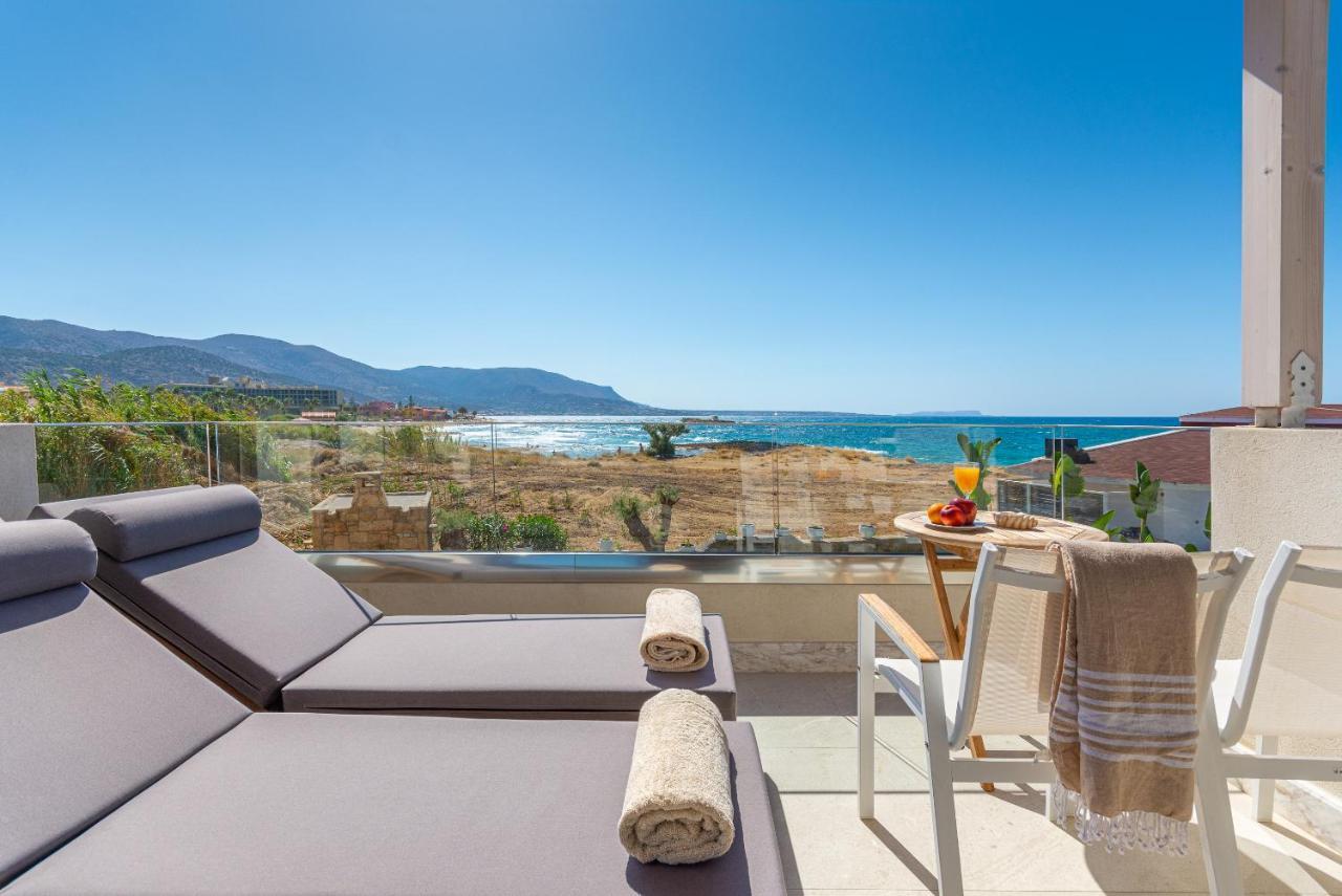 Pyrgos Blue Aparthotel Малиа Екстериор снимка