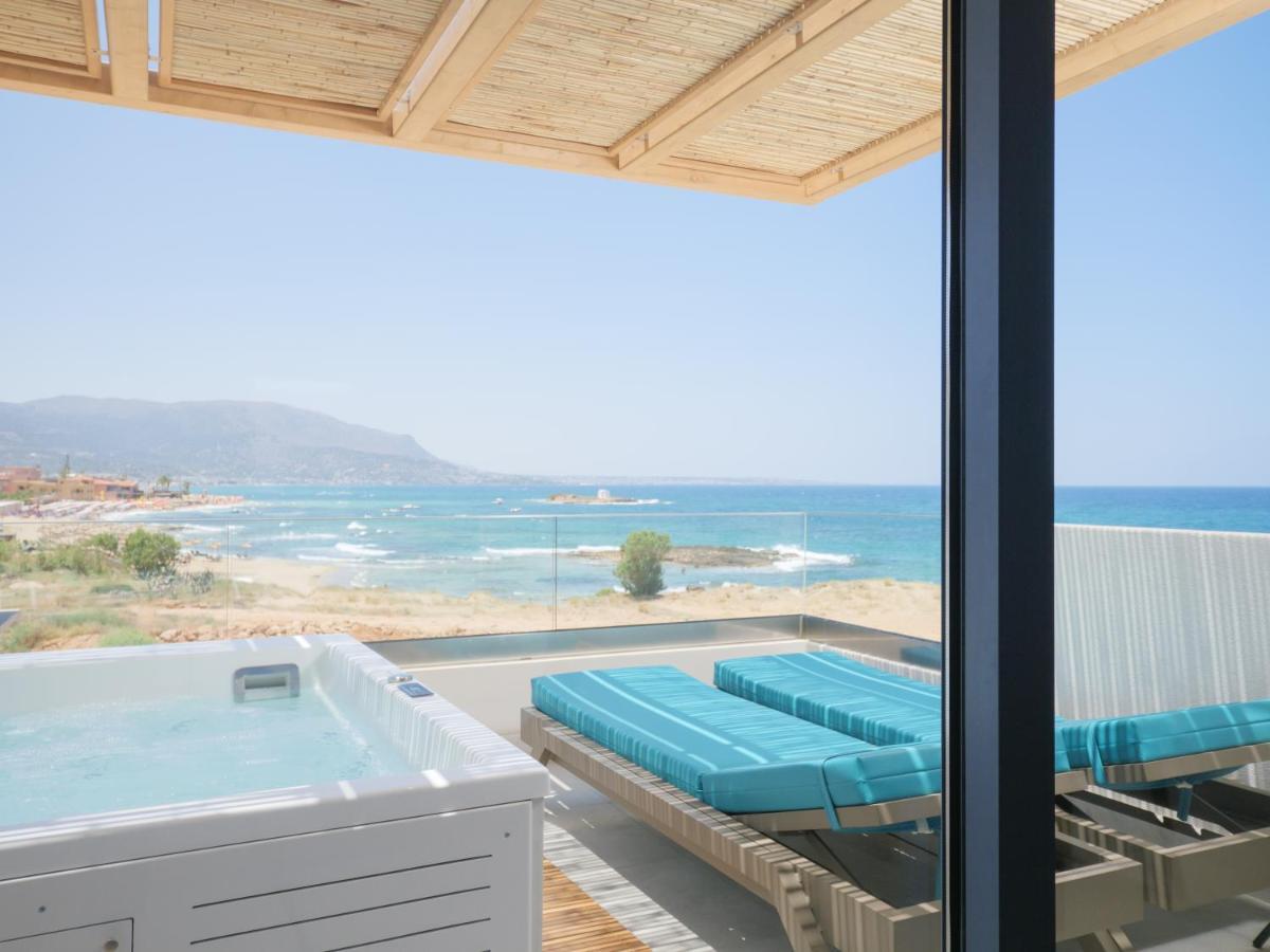 Pyrgos Blue Aparthotel Малиа Екстериор снимка