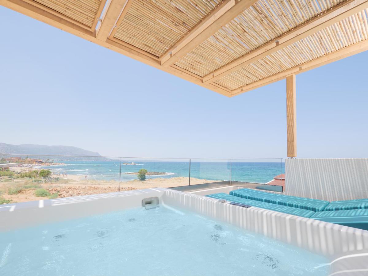 Pyrgos Blue Aparthotel Малиа Екстериор снимка