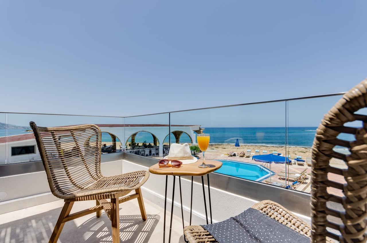 Pyrgos Blue Aparthotel Малиа Екстериор снимка