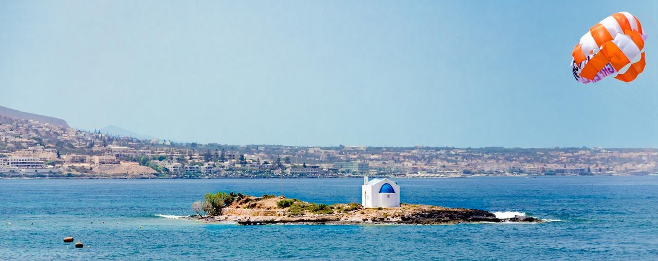 Pyrgos Blue Aparthotel Малиа Екстериор снимка