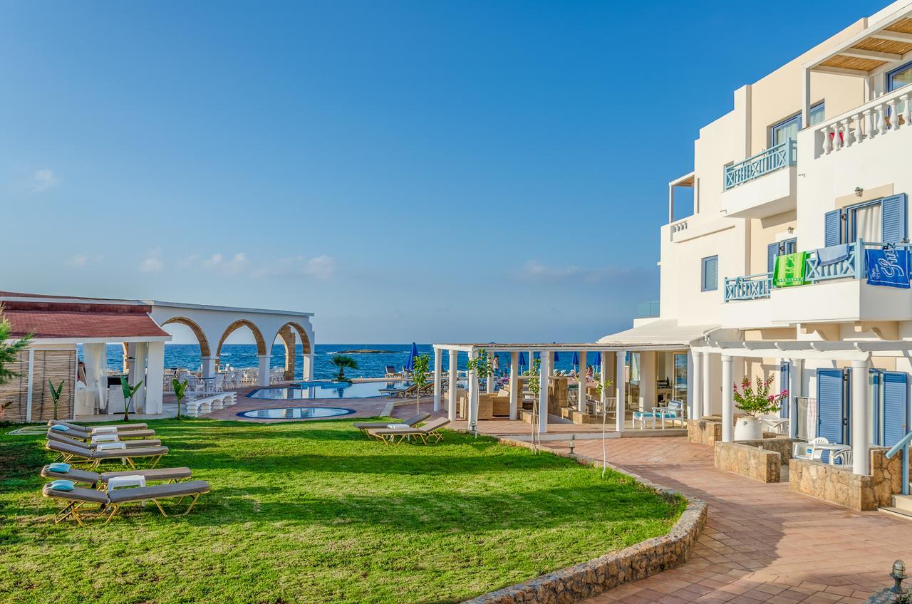 Pyrgos Blue Aparthotel Малиа Екстериор снимка