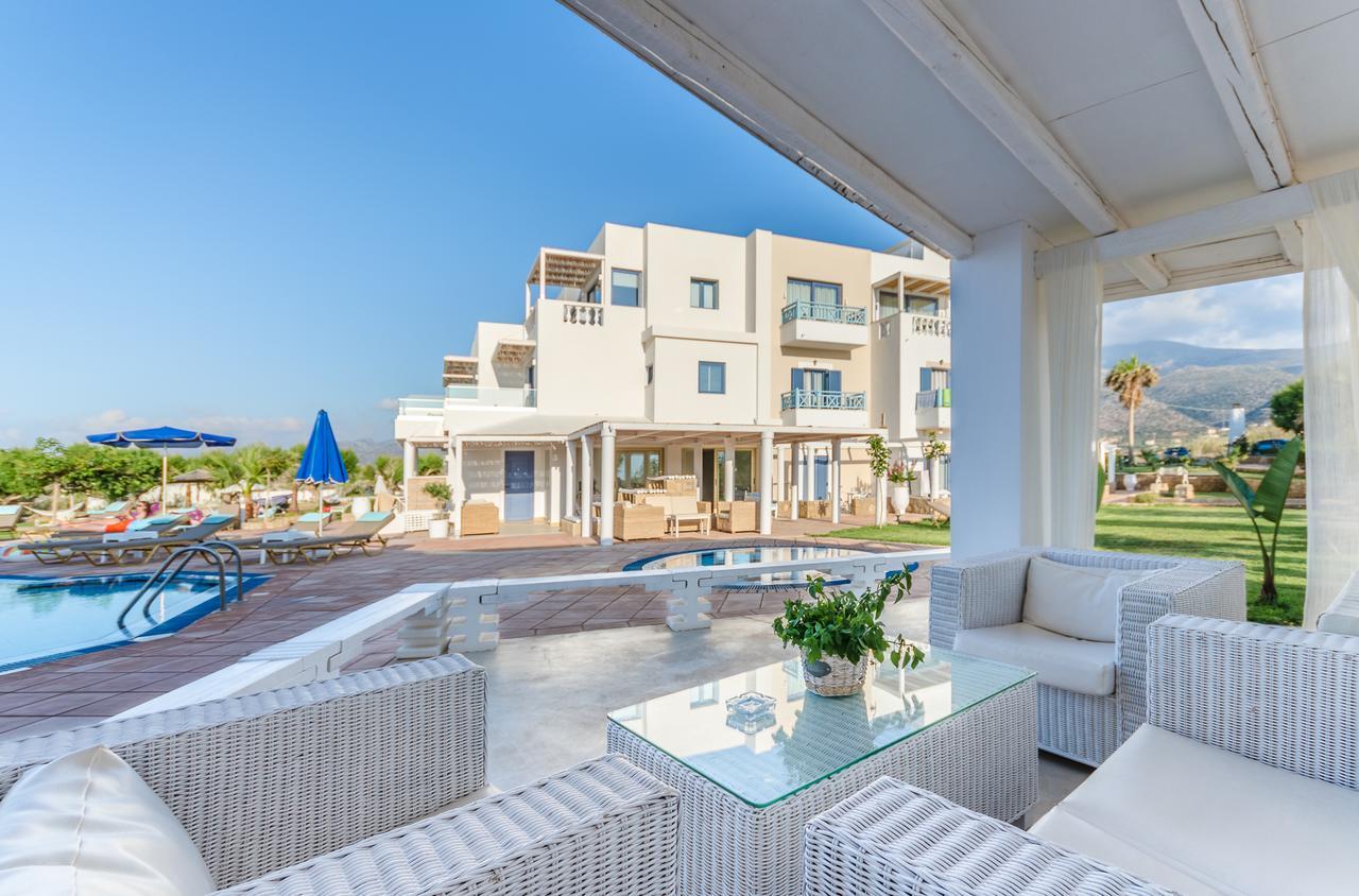 Pyrgos Blue Aparthotel Малиа Екстериор снимка